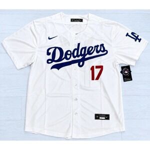 Los Angeles Dodgers  Shohei Ohtani Home Jersey White  - Size Large